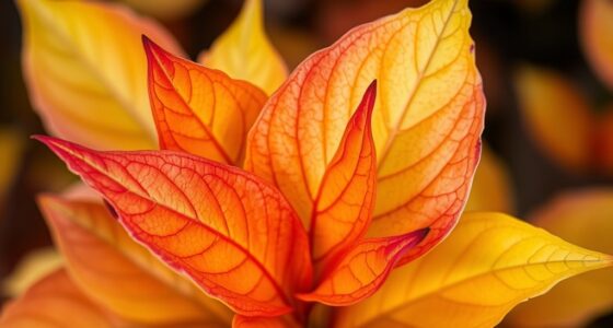 yellowing burning bush leaves