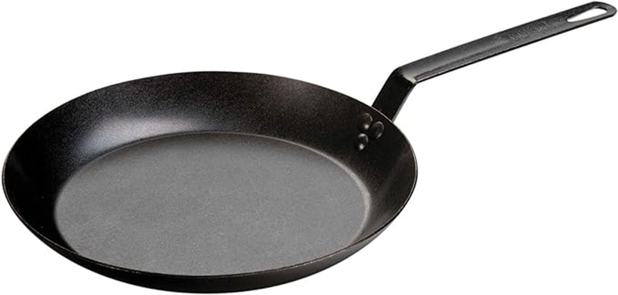 12 inch pre seasoned skillet