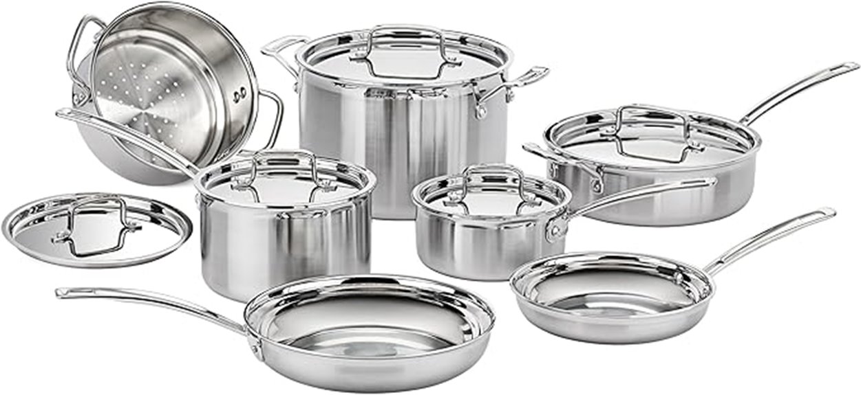 12 piece cuisinart cookware set