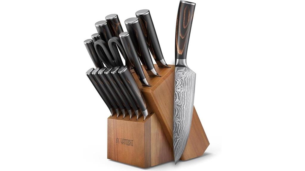 15 piece stainless steel set