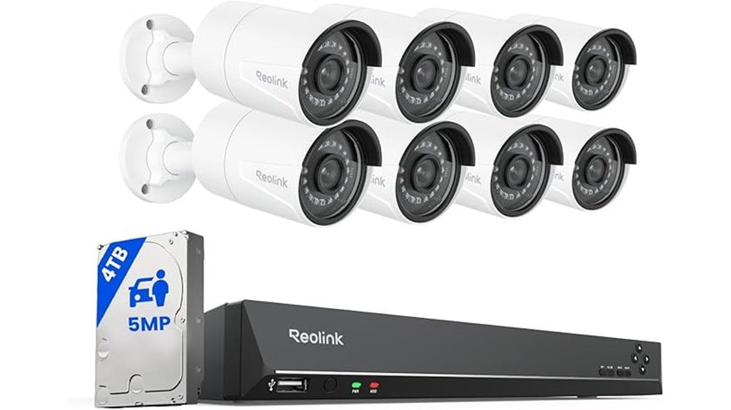 16 channel 5mp security