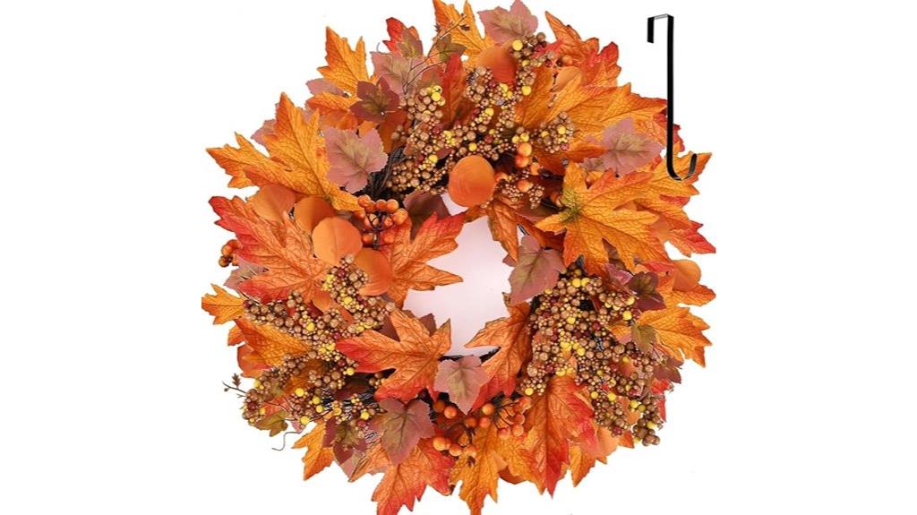 20 inch fall wreath