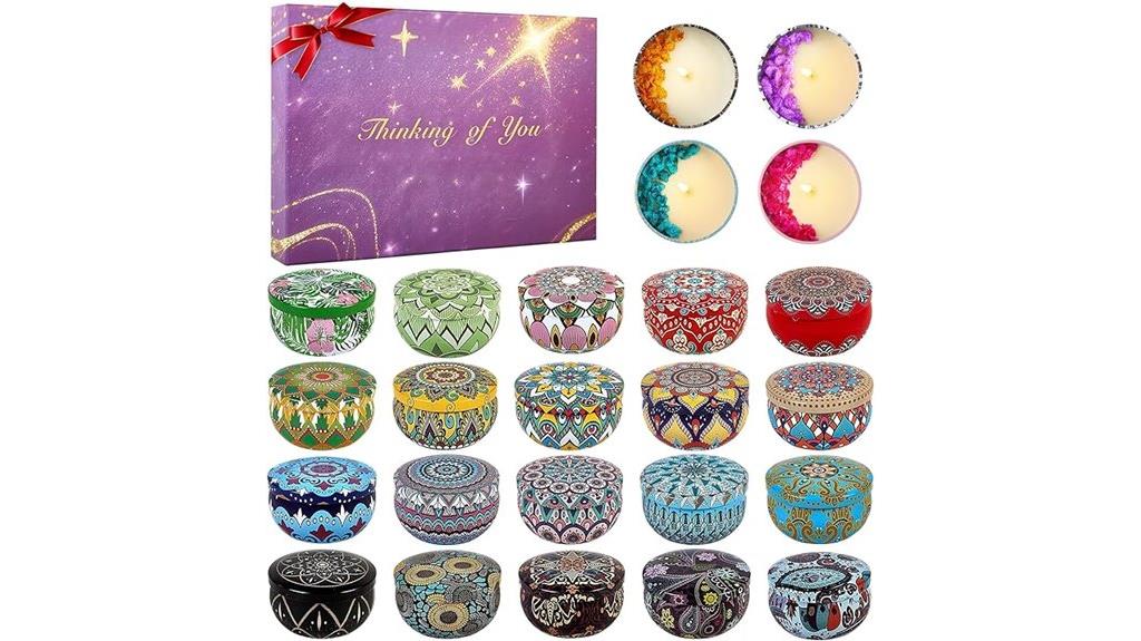 24 candle gift set