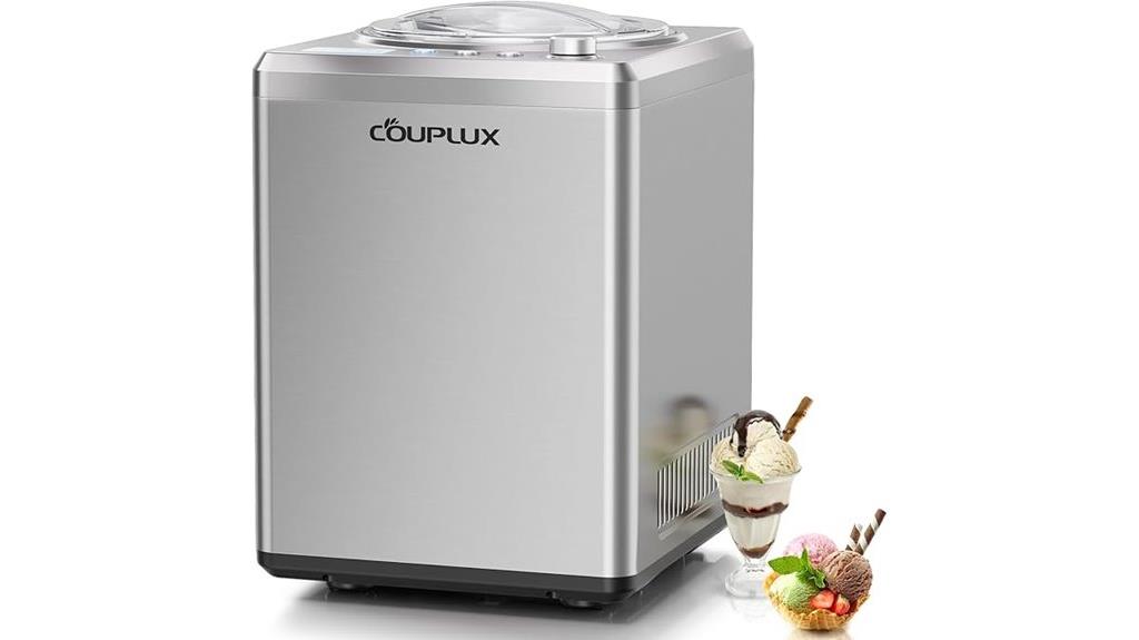 2 64 quart compressor ice cream
