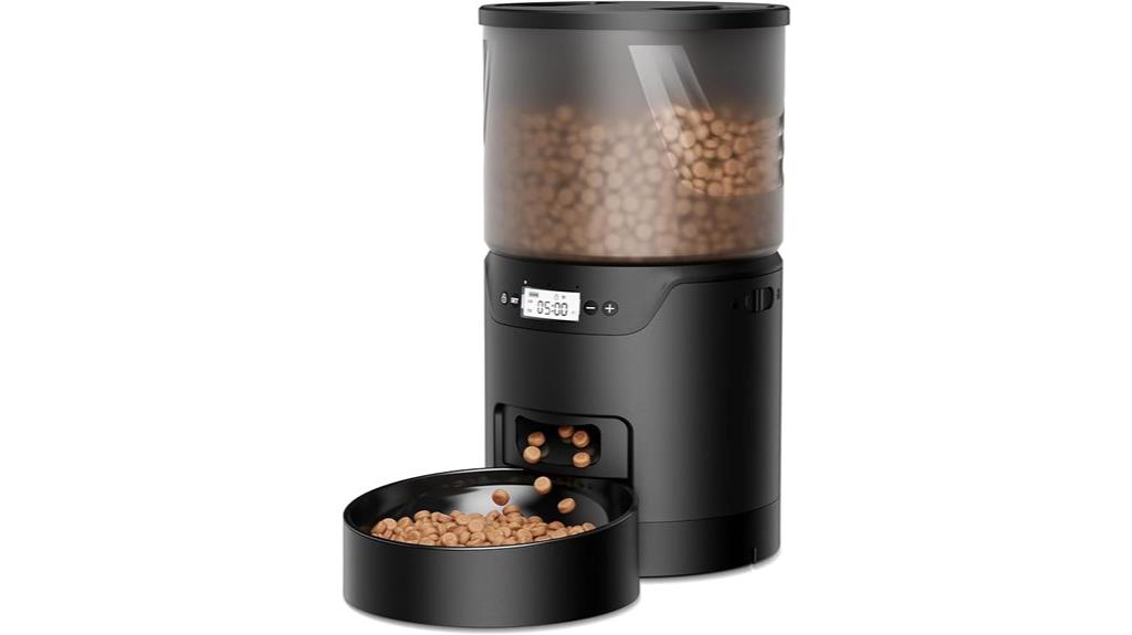 3l timed cat feeder