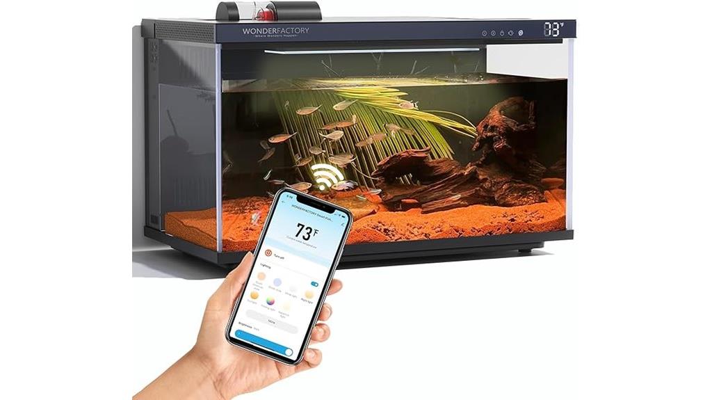 5 gallon glass aquarium