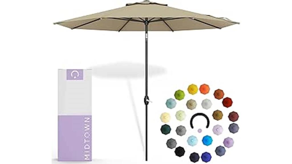 8 ft uv patio umbrella