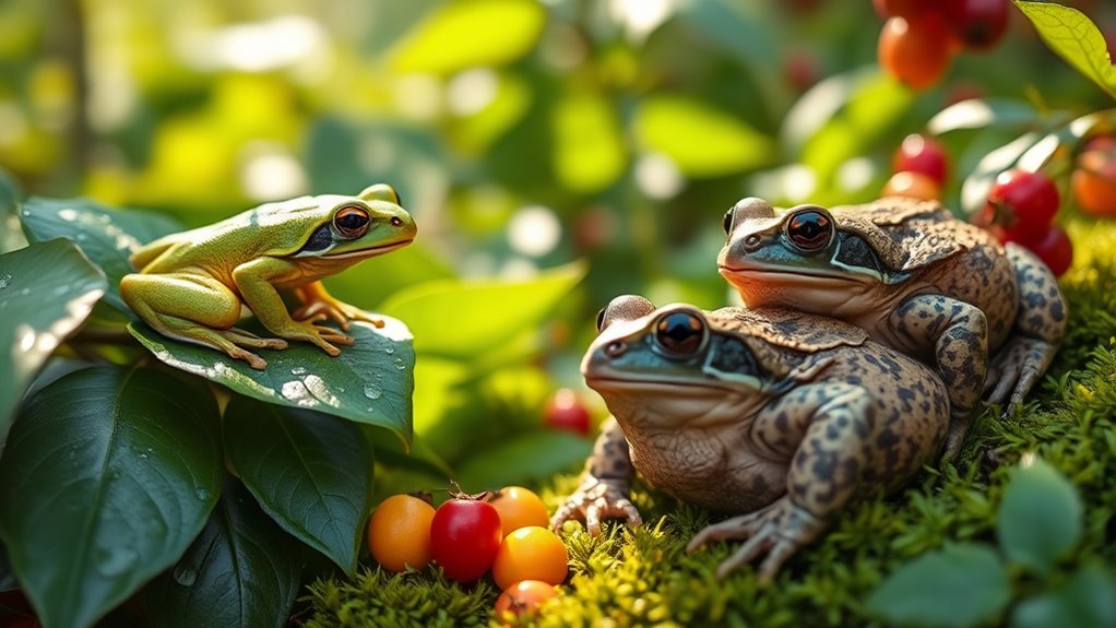 amphibians control garden pests