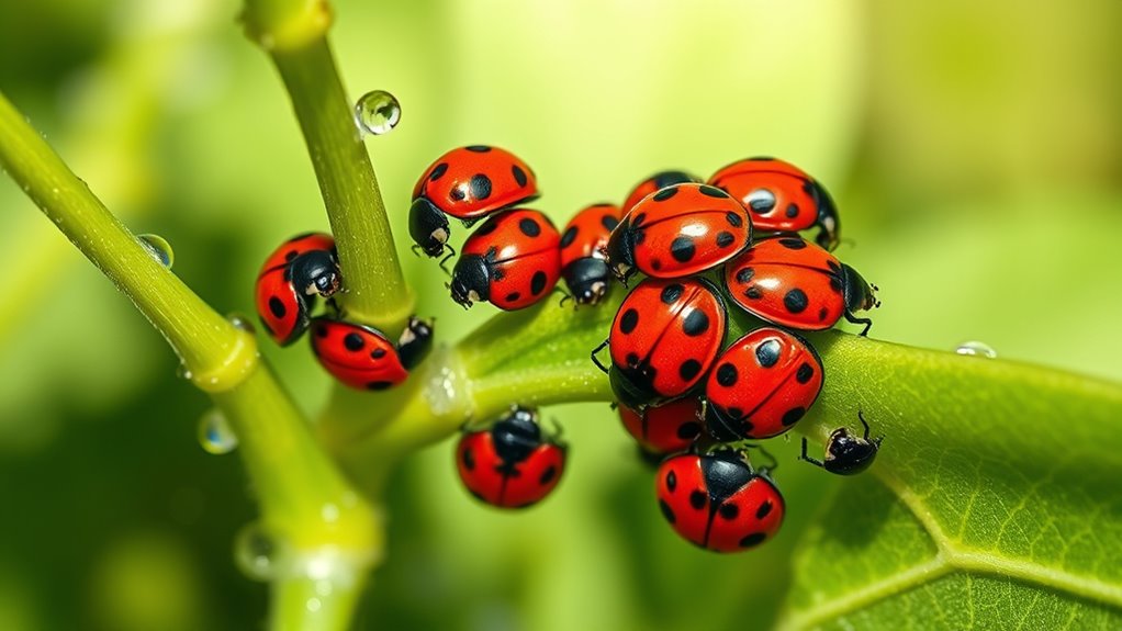 attract and sustain ladybugs