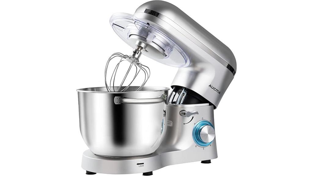 aucma 6 5qt stand mixer