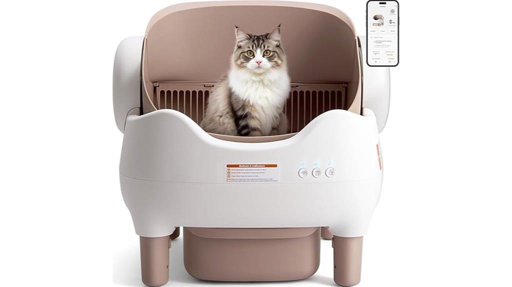 automated litter box app