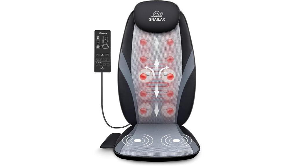 back massager with heat