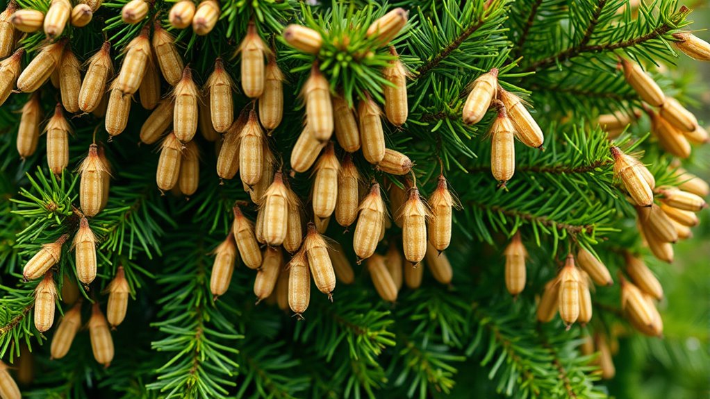 bagworm infestations on conifers
