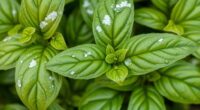basil varieties vulnerable to downy mildew