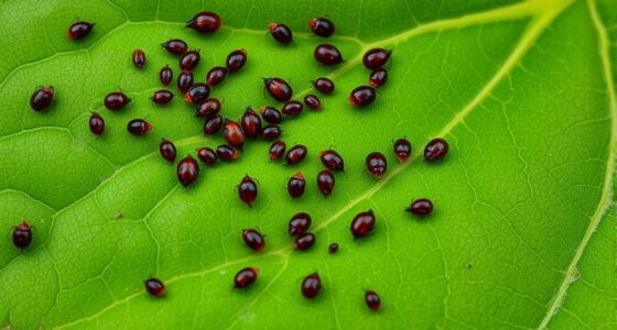 bean beetles leaf damage