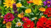 beneficial insect flowering schedule