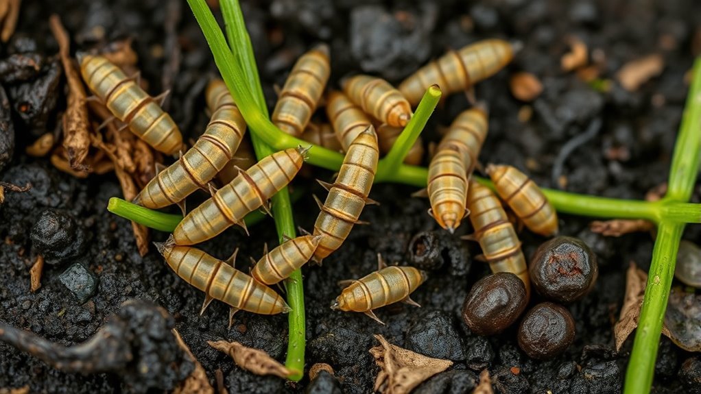 beneficial larvae habitat identification