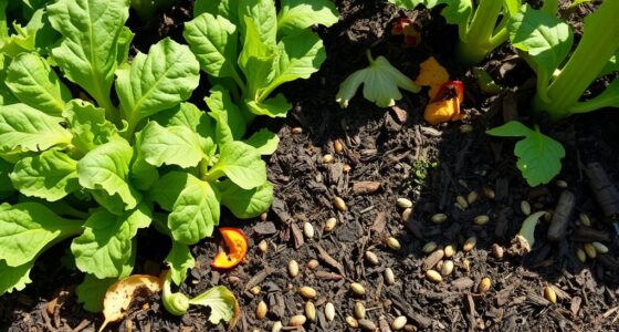 birds and rodents damage vegetables