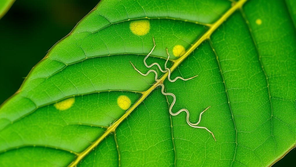 boxwood leafminer symptoms timing