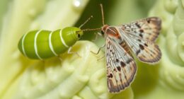 cabbageworm versus diamondback moth