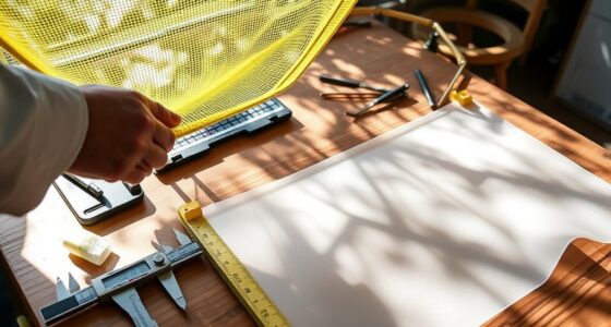 calibrate net and sheet