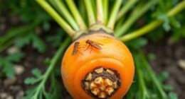 carrot rust fly barriers
