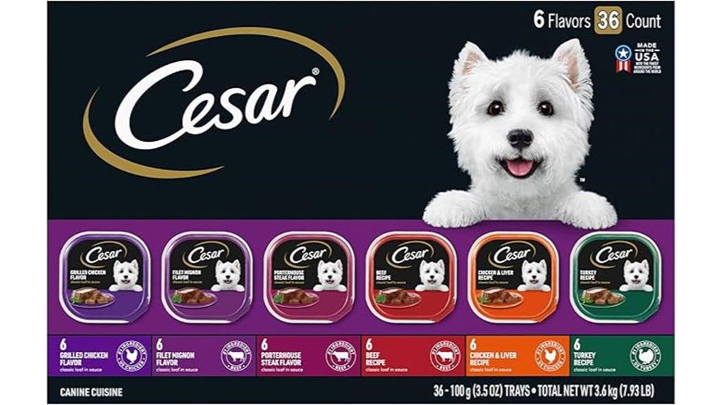 cesar variety pack trays