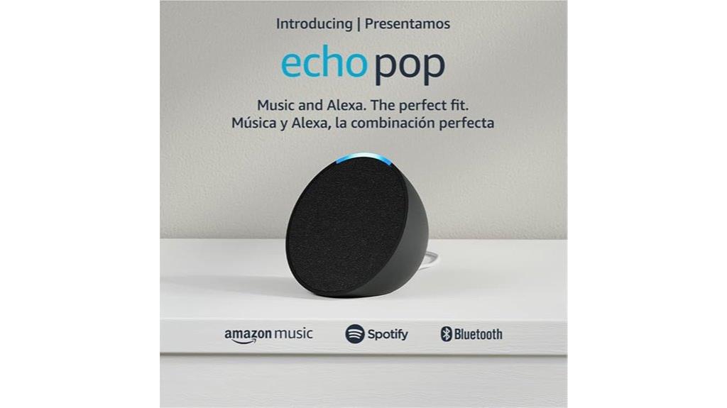 charcoal echo pop speaker