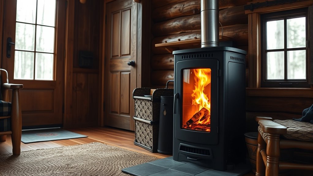 choosing efficient off grid pellet stove