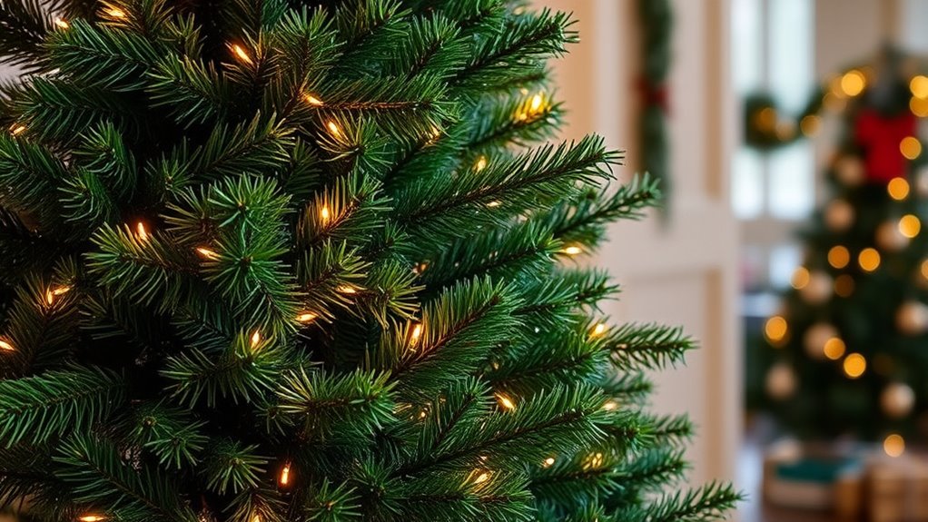 choosing realistic pre lit trees