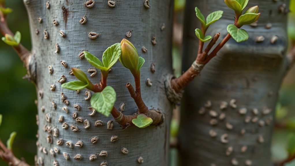 cicada damage to young trees