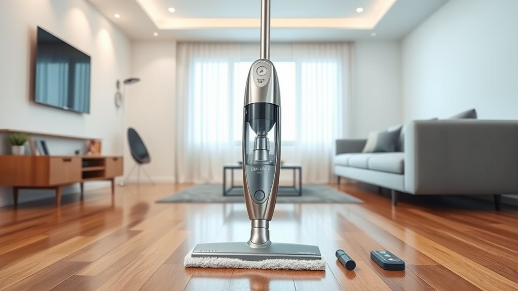 cleaning power and convenience