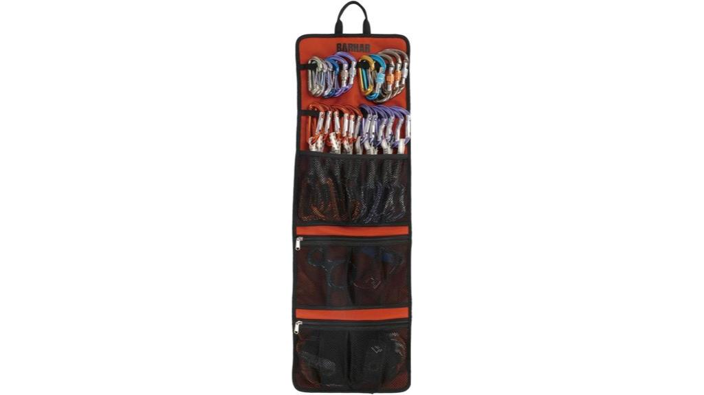 climbing gear storage bag