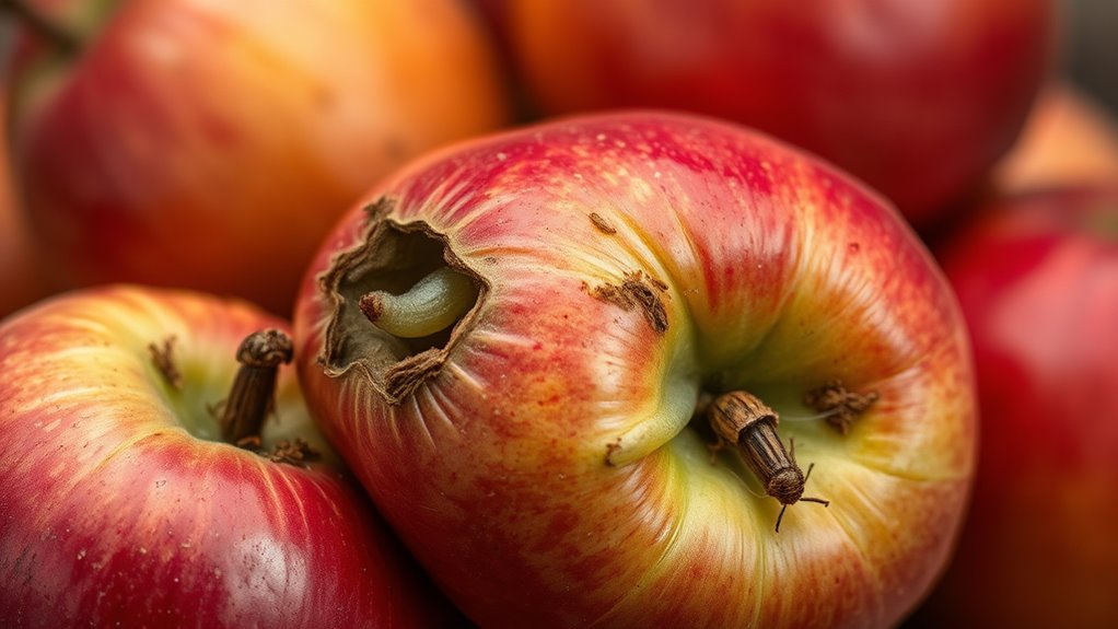 codling moth damage cycle