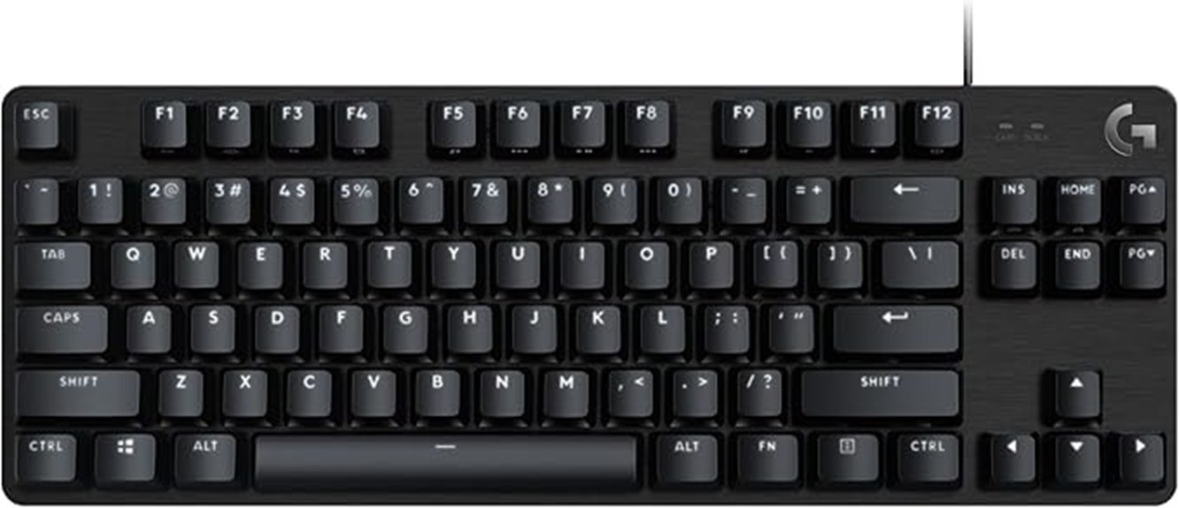 compact mechanical gaming keyboard