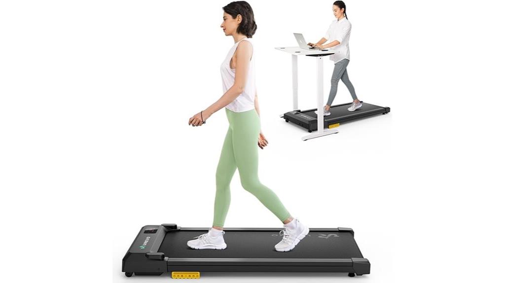 compact under desk treadmill