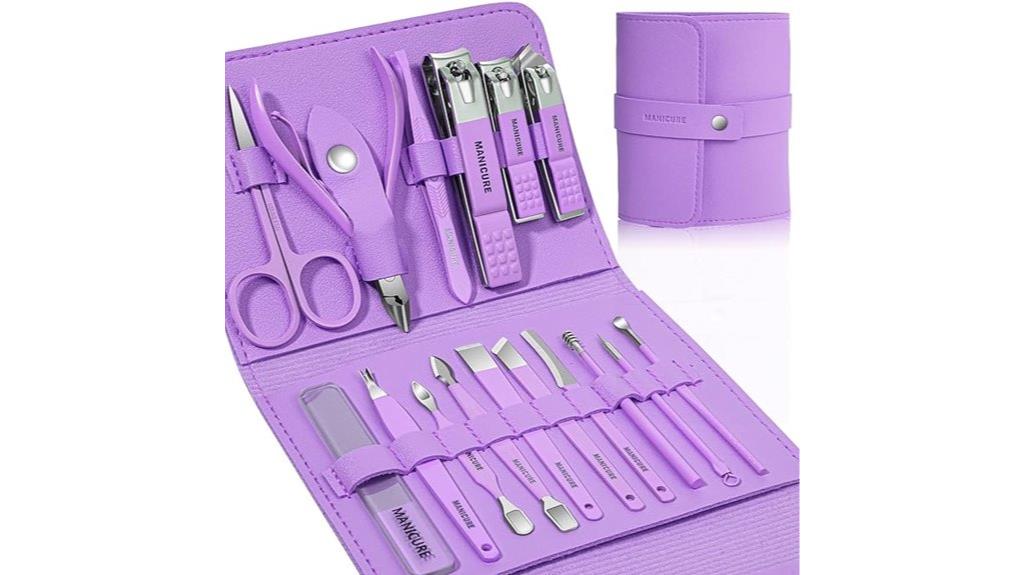 complete 16 piece manicure kit