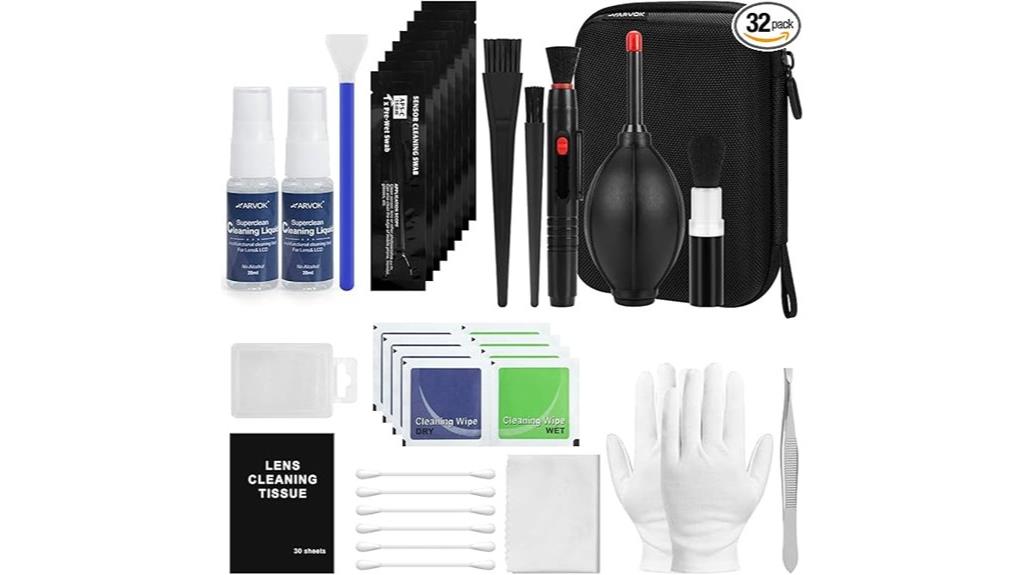complete 32 piece cleaning set