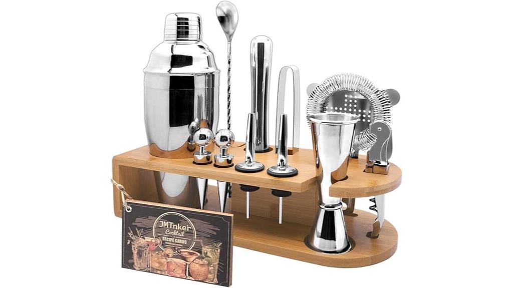 complete barware storage set