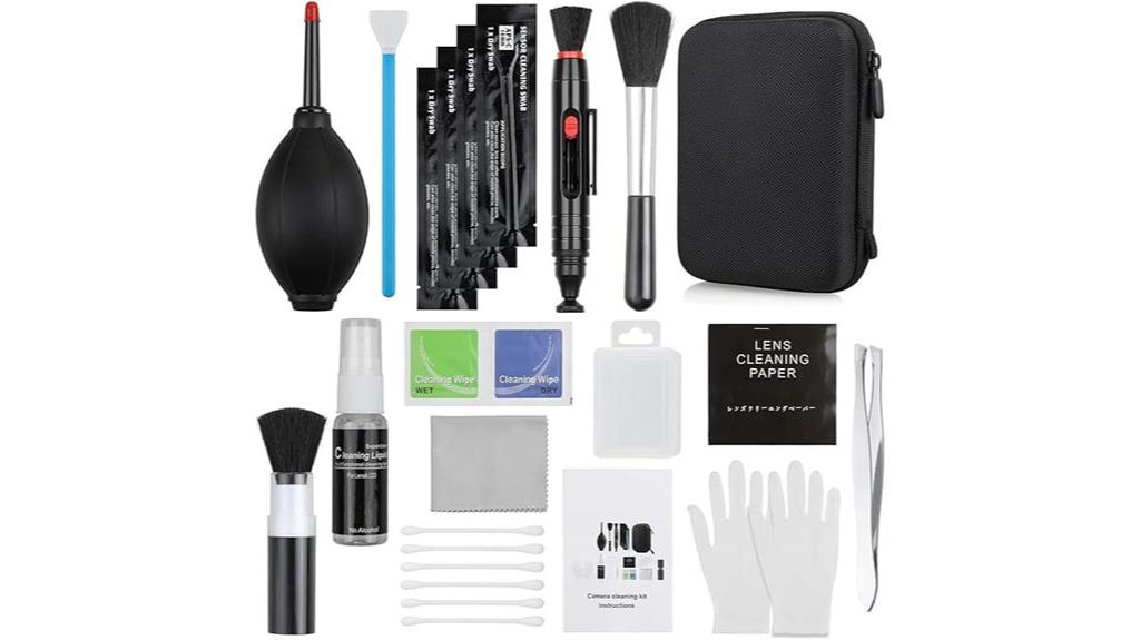 complete camera lens cleaning kit