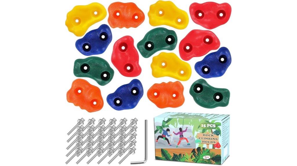 complete climbing holds set