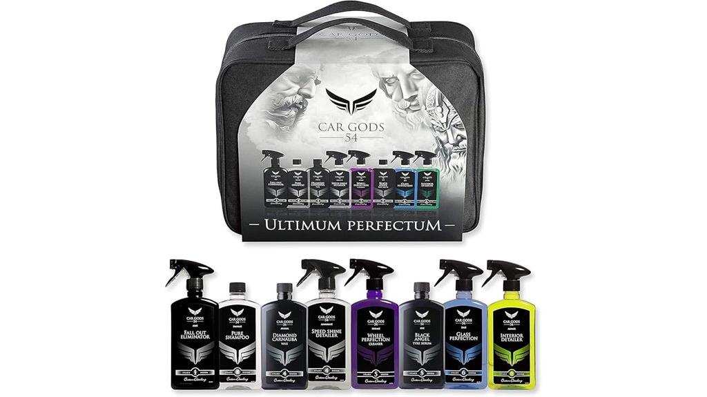 comprehensive car detailing kit