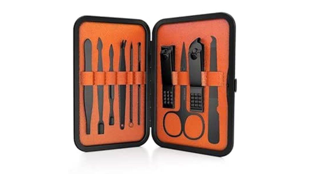 comprehensive nail grooming set