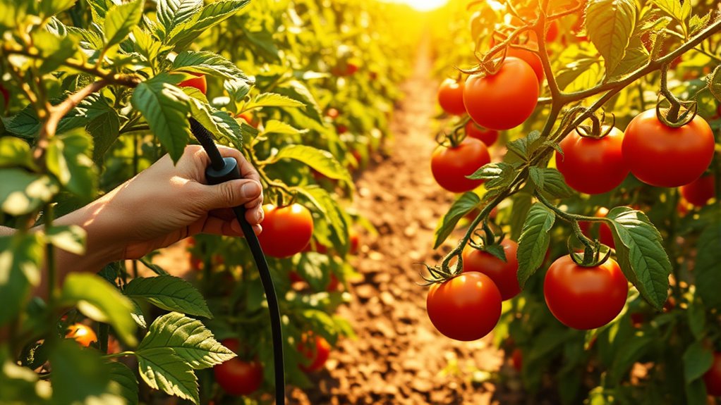 consistent moisture prevents rot