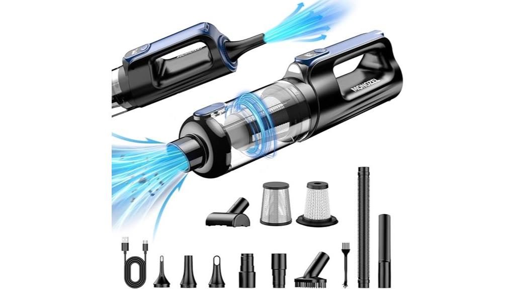 cordless handheld vacuum and duster