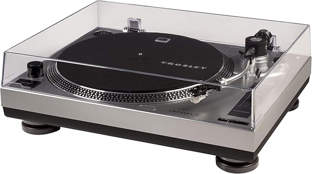 crosley belt drive record player