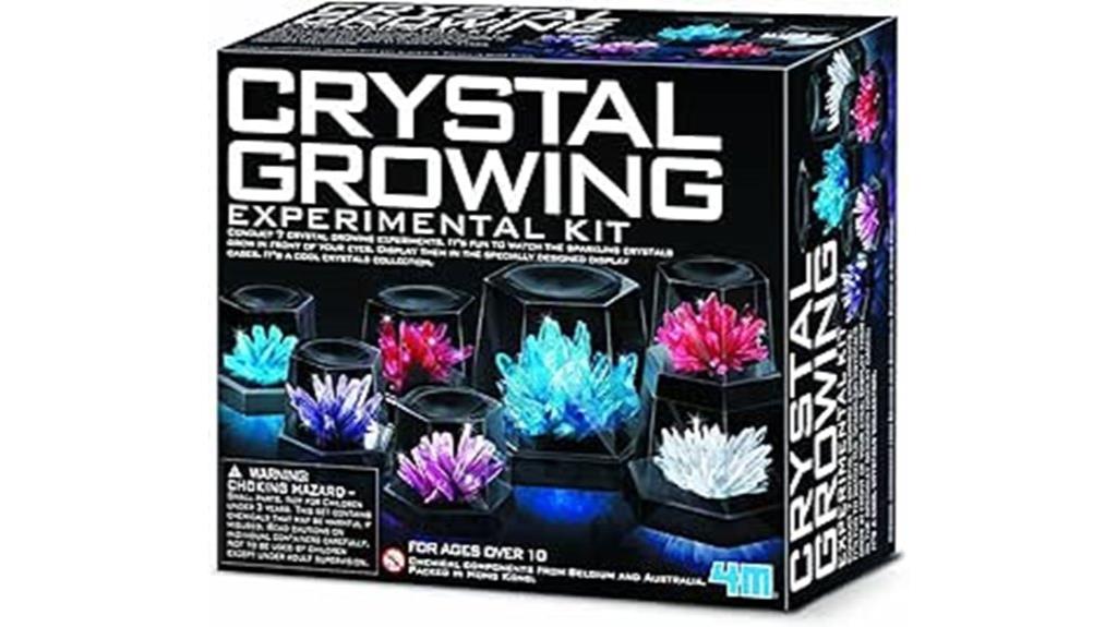 crystal growing science kit