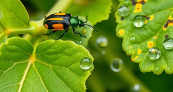 cucumber beetles spread bacterial wilt