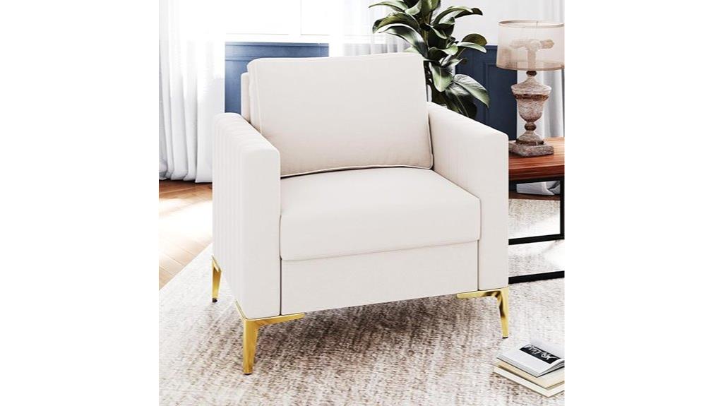 deep seated modern sofa