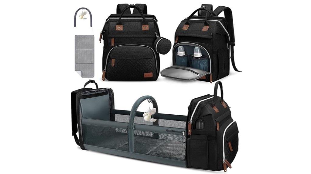 diaper bag backpack with usb